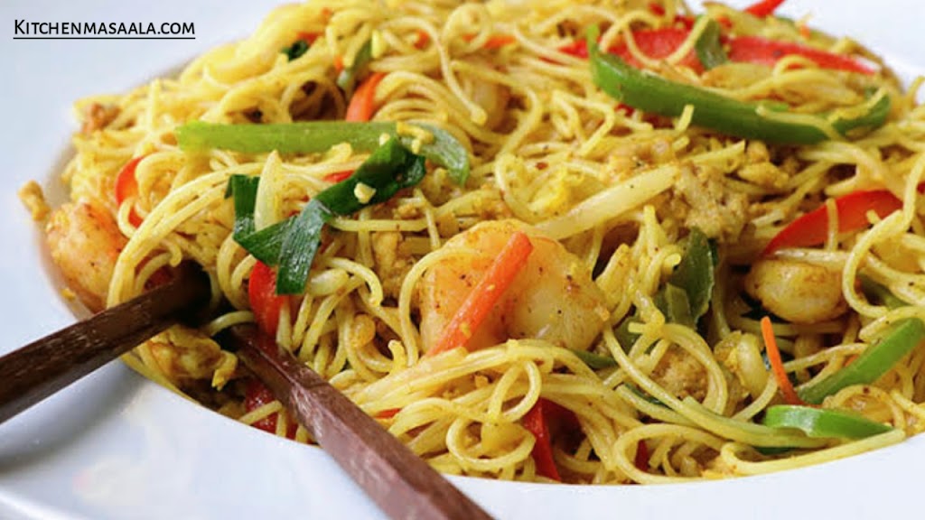 Singapuri noodles recipe in hindi, Singapuri noodles recipe