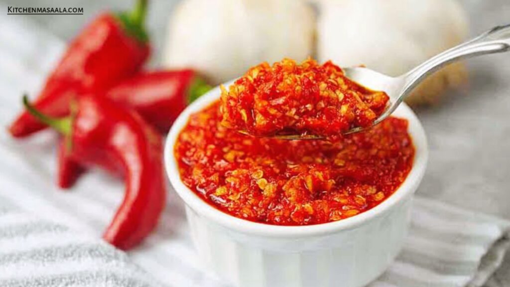 Chilli garlic sauce recipe in Hindi, Chilli garlic sauce