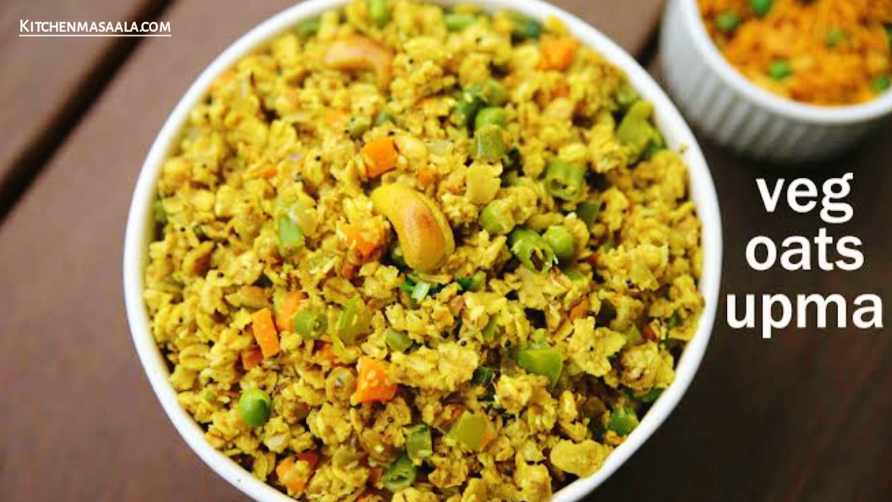 oats upma recipe in Hindi, oats upma recipe