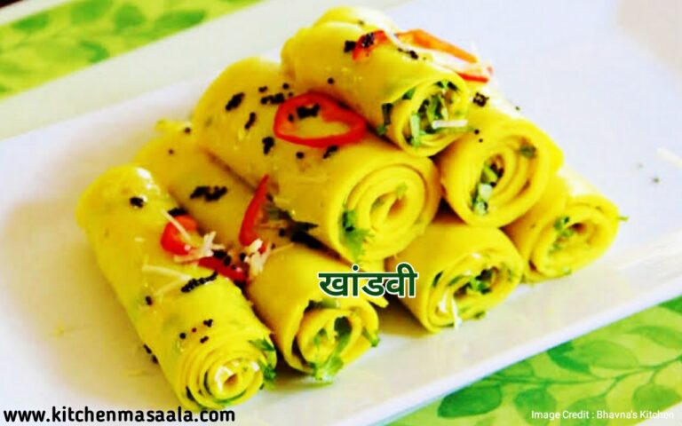 Khandvi Recipe in Hindi, Khandvi Recipe